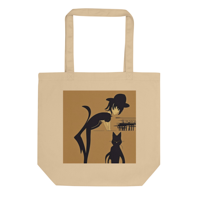 One style Anime Jazz Kitty Eco Tote Bag