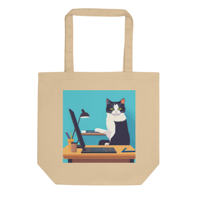 One style Coding Kitty Eco Tote Bag